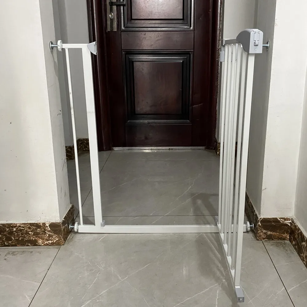 Children Protection Security Stairs Door Baby Pet Safety Gate, Fence For Kids Safe Doorway Gate Pets Dog Fence