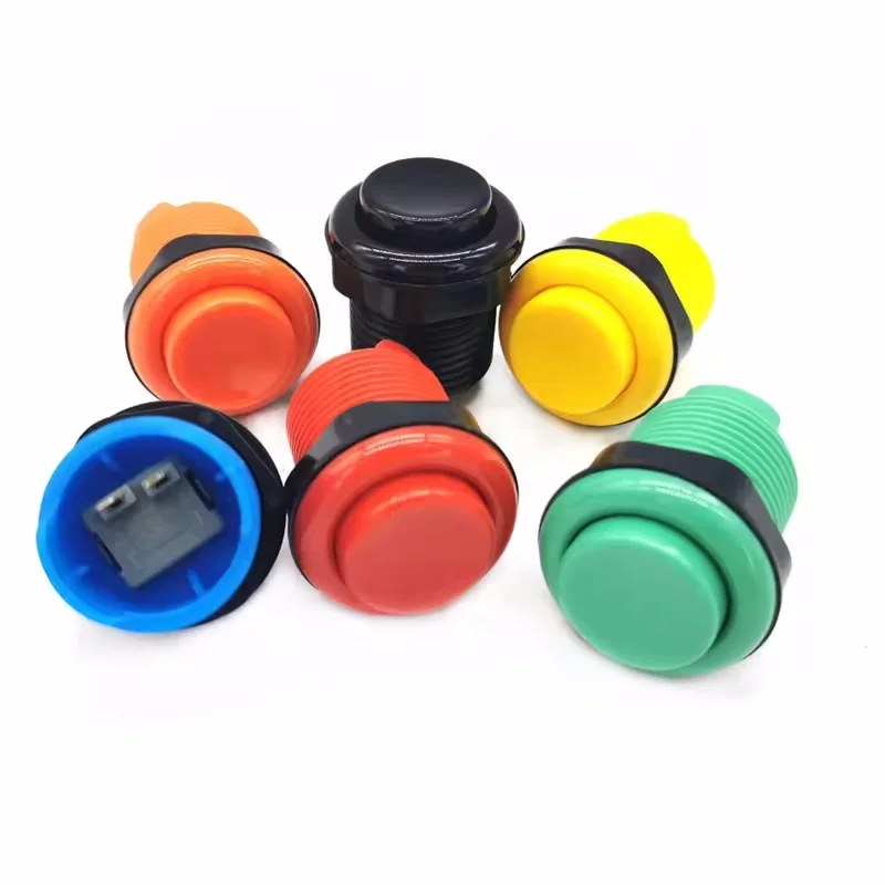 BL 28mm arcade Concave push button with built-in microswitch for arcade game machine parts