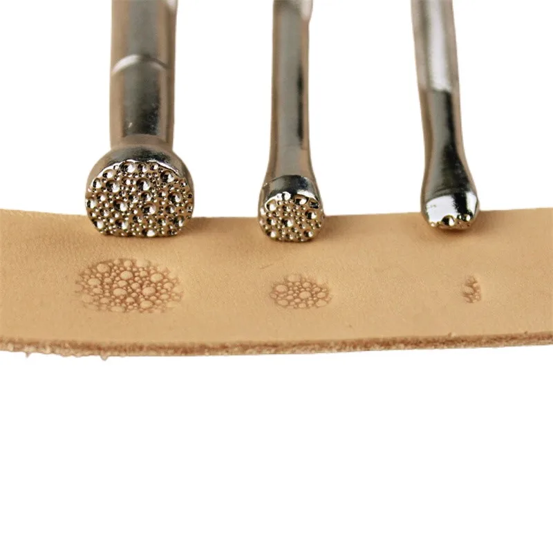 Оптовая продажа, сделай сам, кожаное ремесло, металлический матовый инструмент из сплава, набор инструментов для печати рыбьей кожи LS.A003 LS.A004 LS.A005, инструмент для работы с кожей