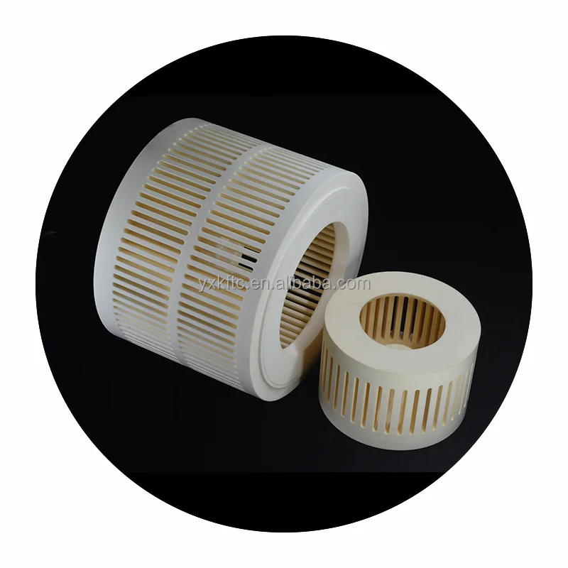 High Strength Alumina Ceramic Classifier Mill Rotor/Classifier  Wheel Air Classifier Ceramic mill Parts