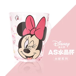 Disney Cute crystal cup tableware transparent cup mugs Drinking Cup Children water glasses