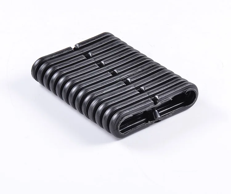 HDPE corrugated plastic flat drainage pipe