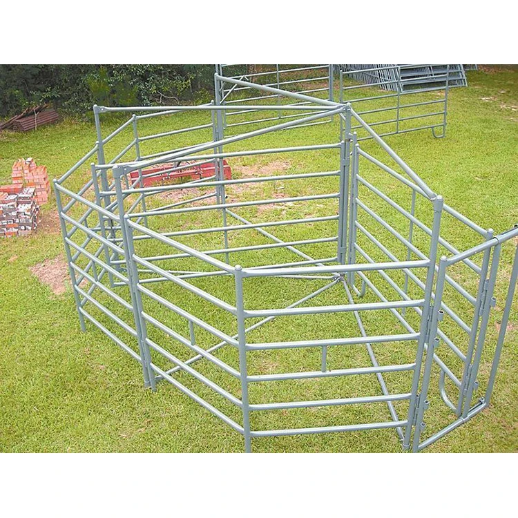 JINBIAO Metal cattle Sheep Pig Fence Panel Horse Fence Panel Livestock fence cattle yard panels