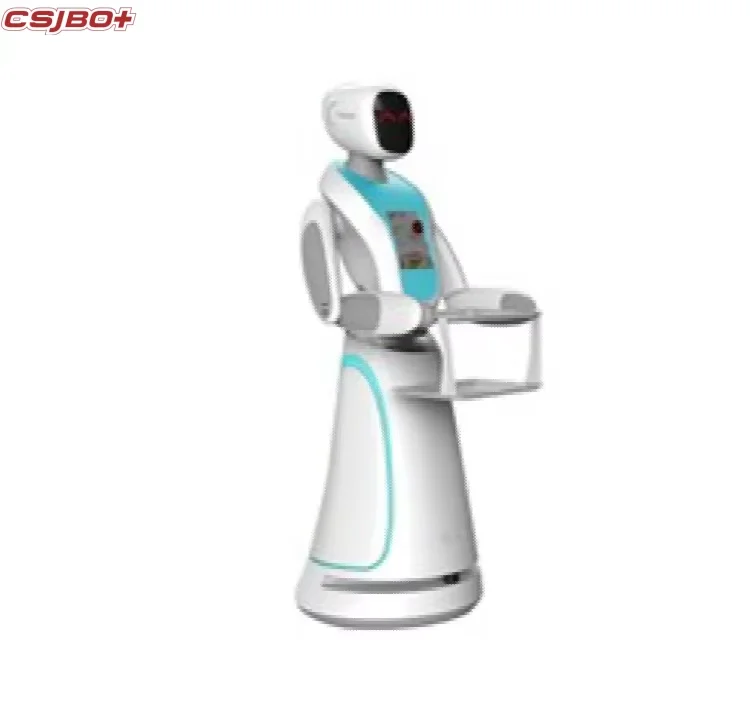 Restaurant Food Snack Delivery Commercial High-quality Intelligent Automatic Navigation Waiter Humanoid Welcome Robot