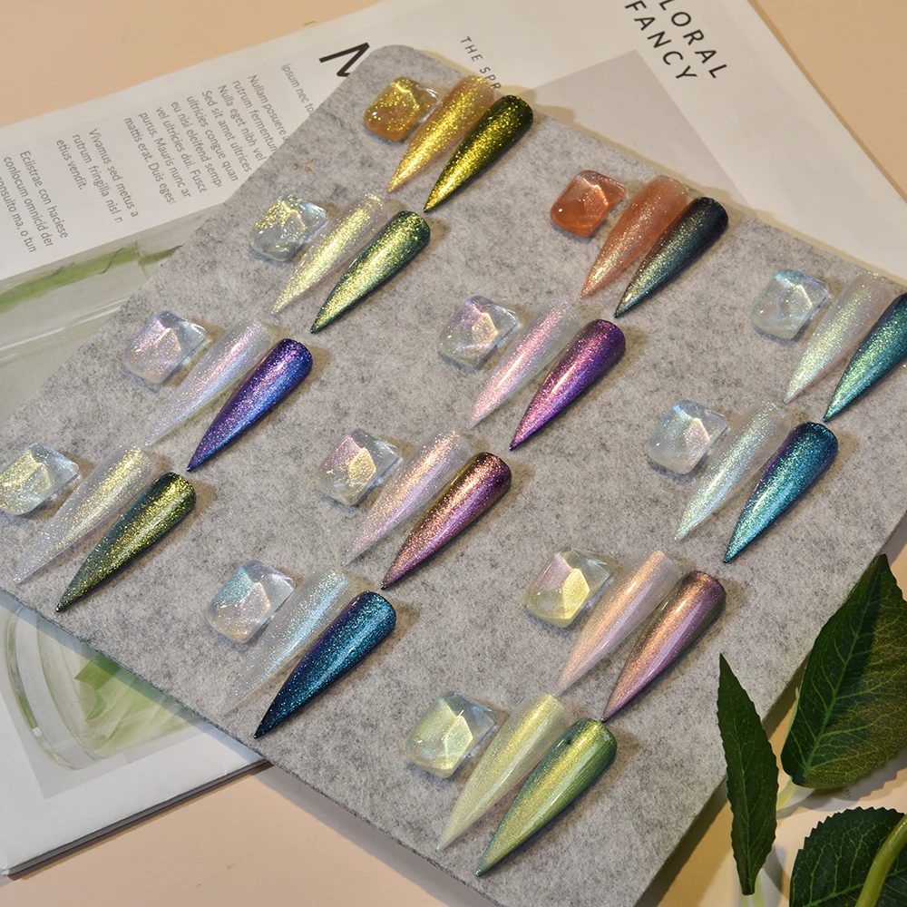 Nail Art Gel Polish Colorful Shiny Galaxy Optical Chameleon Laser Nail Gel Polish