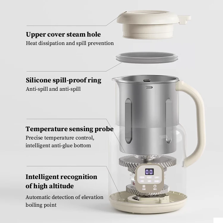 Easy using Soybean Milk Machine in Kitchen