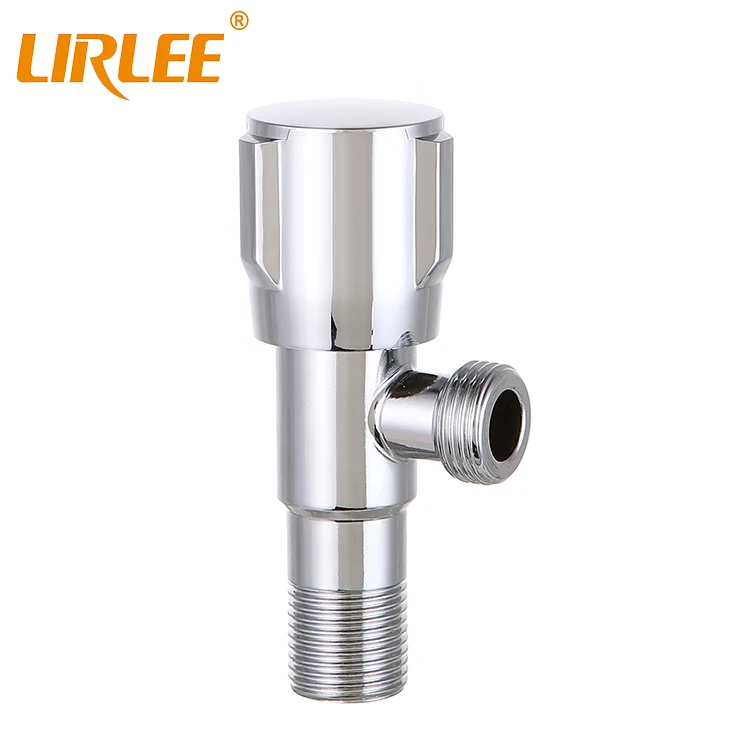 LIRLEE Durable Popular Good Quality OEM Bathroom Kitchen 3 way single angle valve