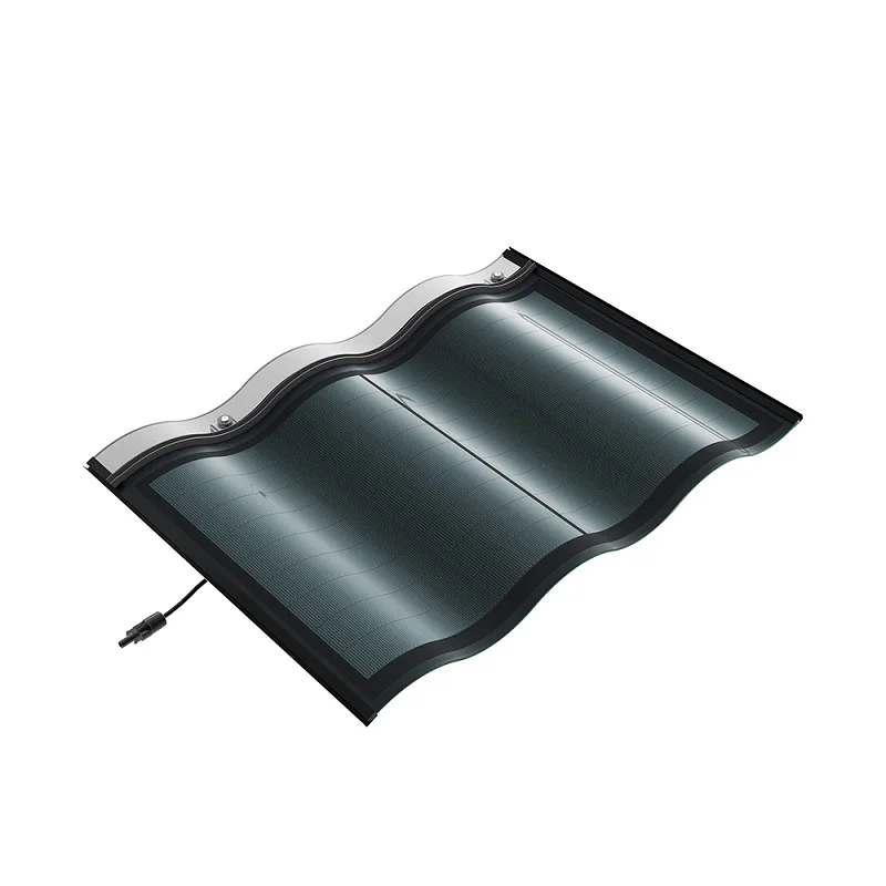 Good price Hanergy solar roof tiles 10w 20w 30W hantile CIGS thin film hantile glass to glass durable solar roof tile