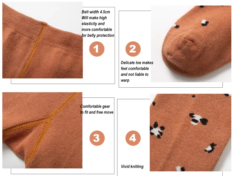 Wholesale Custom Design OEM High Quality Variety Sizes Kids Stockings Pantyhose Girl Kids Tights