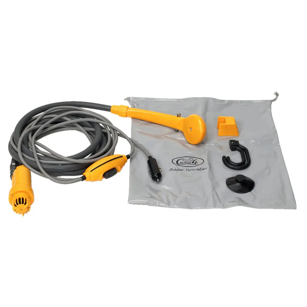 12V Movable Portable Camping Shower Set Automatic