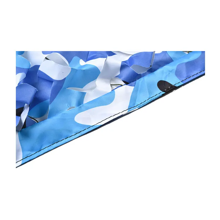 Custom high density nylon fabric fire retardant 10x30 army navy blue digital camo netting