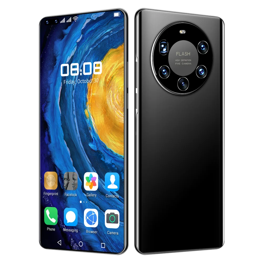  Горячая распродажа! Коврики 40 Pro + мобильный телефон Android 10 0 сотовый Mate40 смартфон 7 2