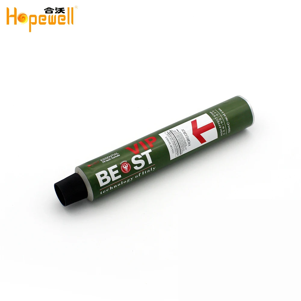 Manufacturer ISO empty ointment aluminum packaging tube cosmetic tubes 50ml