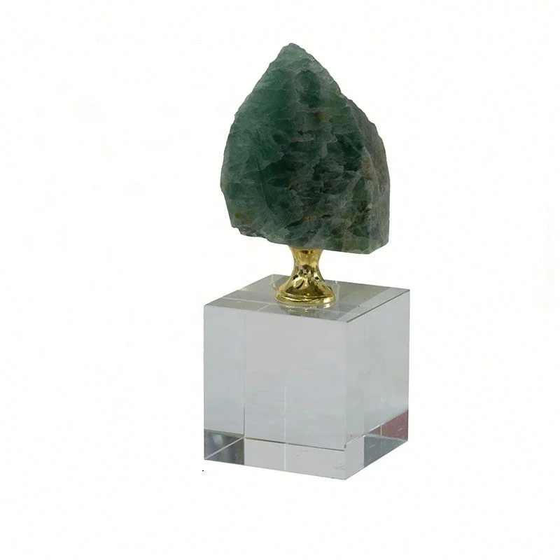 Europe type originality natural crystal flower places a porch of contemporary villa sitting room TV ark to live in adornment