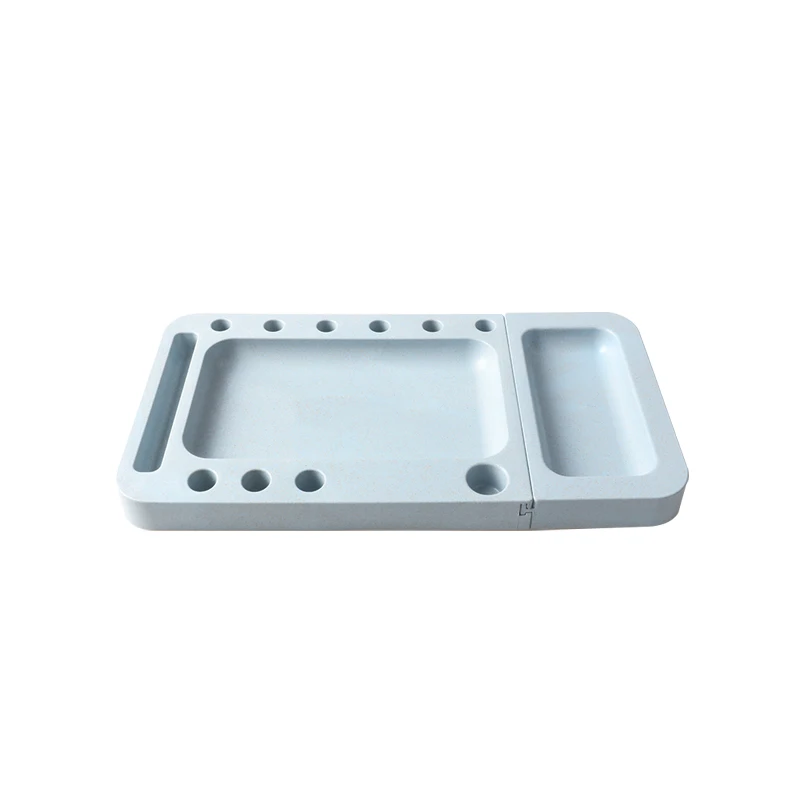 Wholesale Custom LOGO Plant Fiber Tray Smoke Herb Hot Selling Tobacco Smoking Rolling Tray