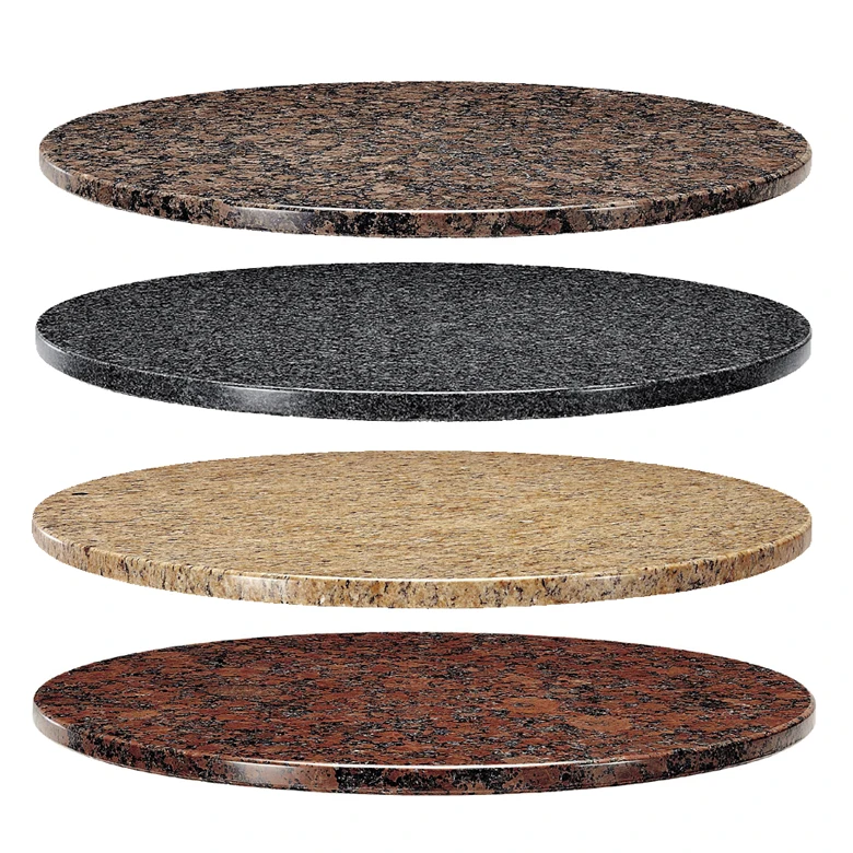 2019 glod design granite dining table top set
