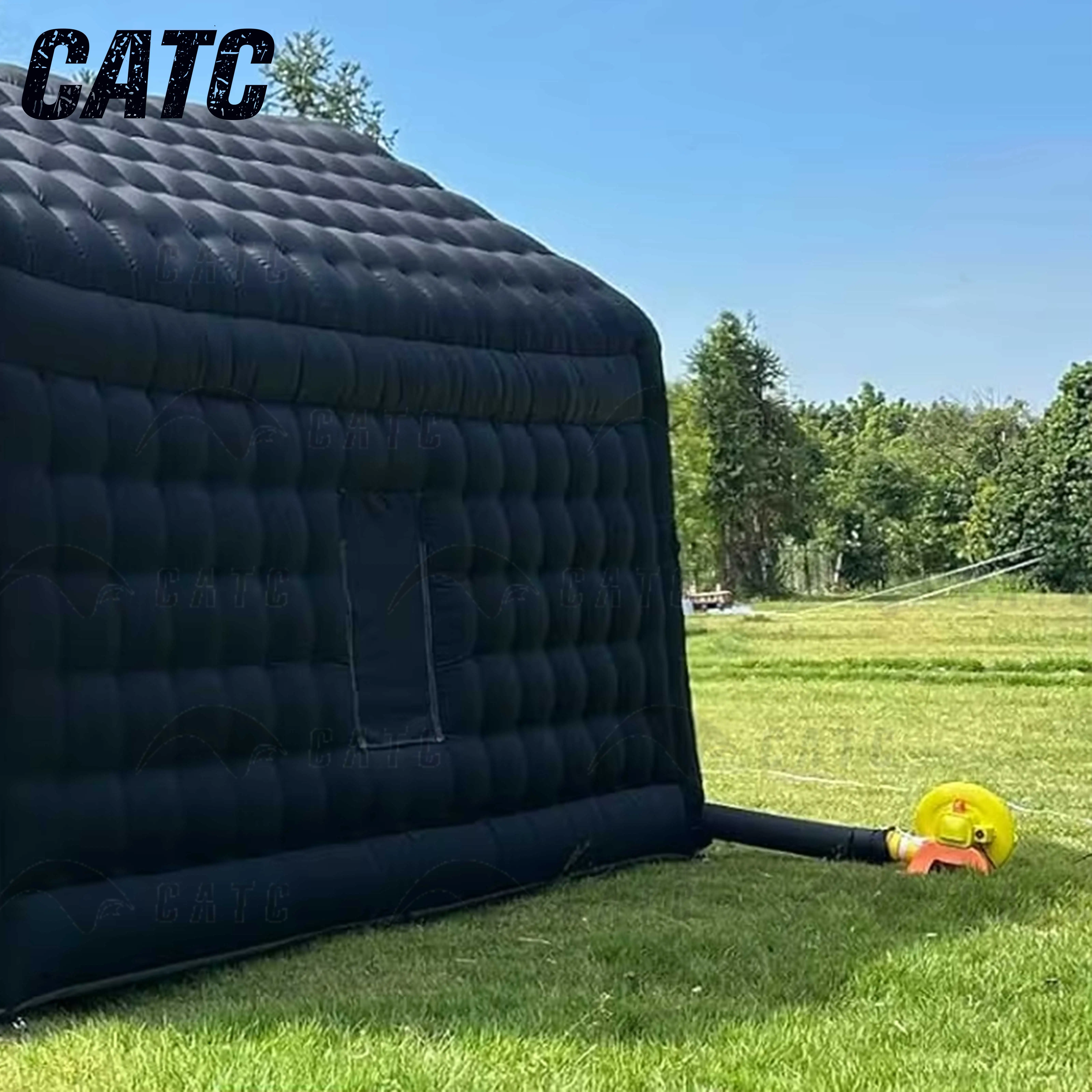 CATC Customized Color Large Inflatable Nightclub Cube Tent House for Night Club Event Exhibition Wedding Party Use