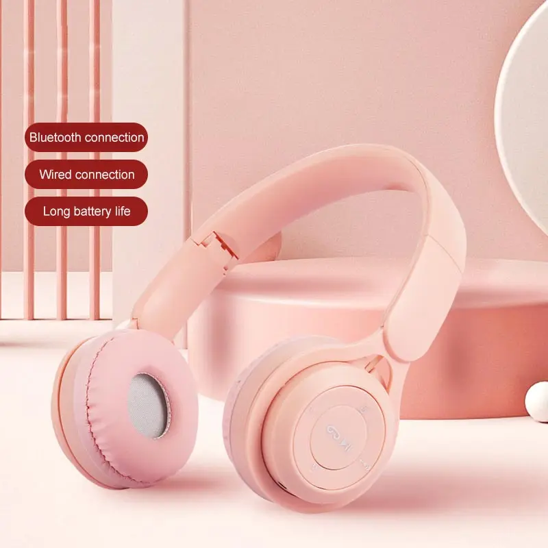 New Y08 Head-mounted Bluetooth Headset Heavy Bass Wireless Folding Universal Mobile Phone Computer Bluetooth Headset
