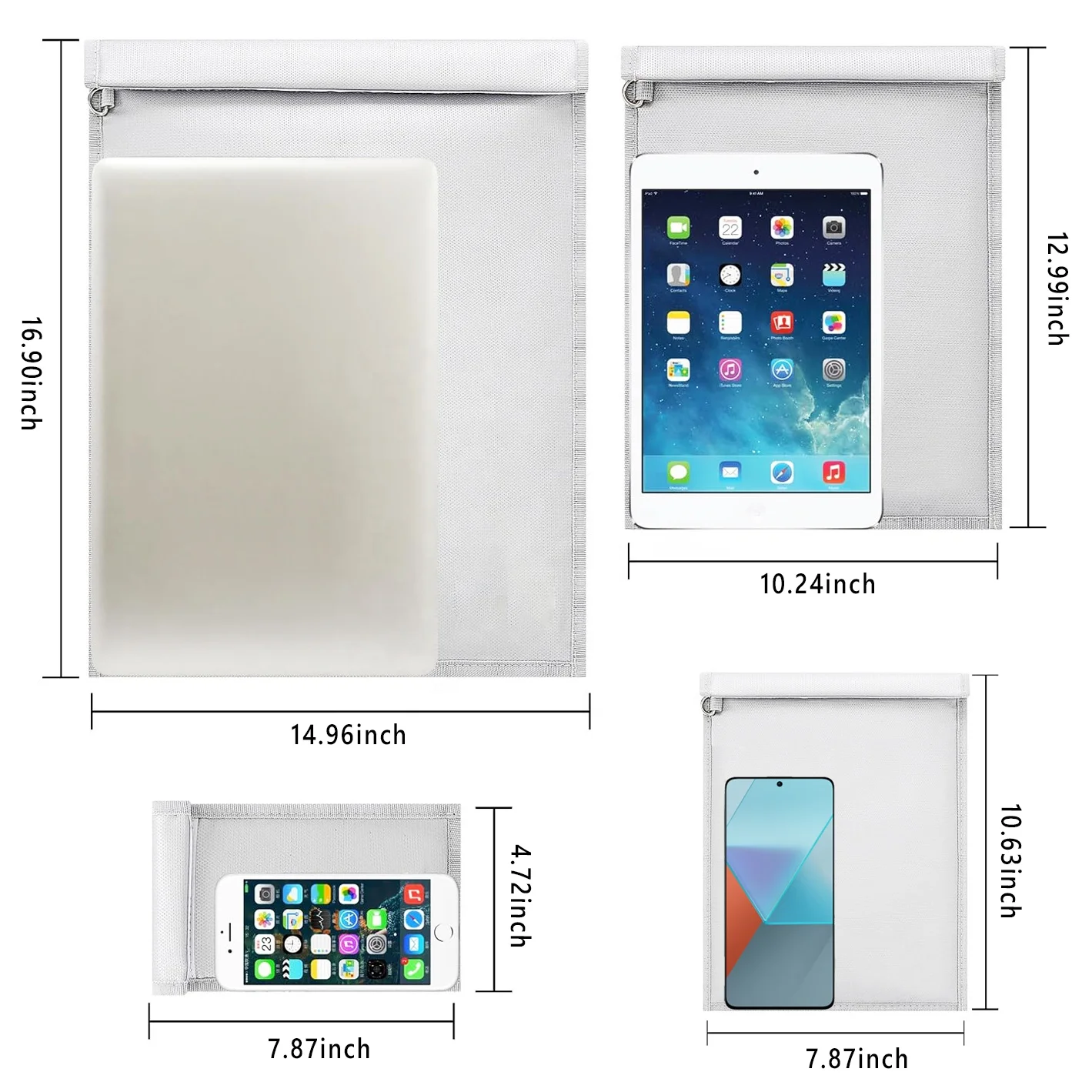 4 шт. водонепроницаемые сумки для ноутбука