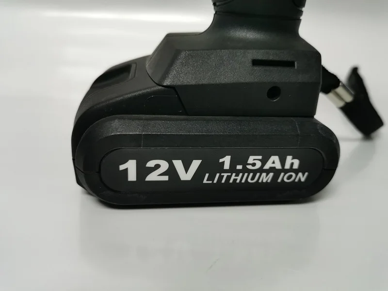 
YIDA Brand cordless mini drill with lock YDZ05S-12 12V Double speed horizontal pushing lithium battery 