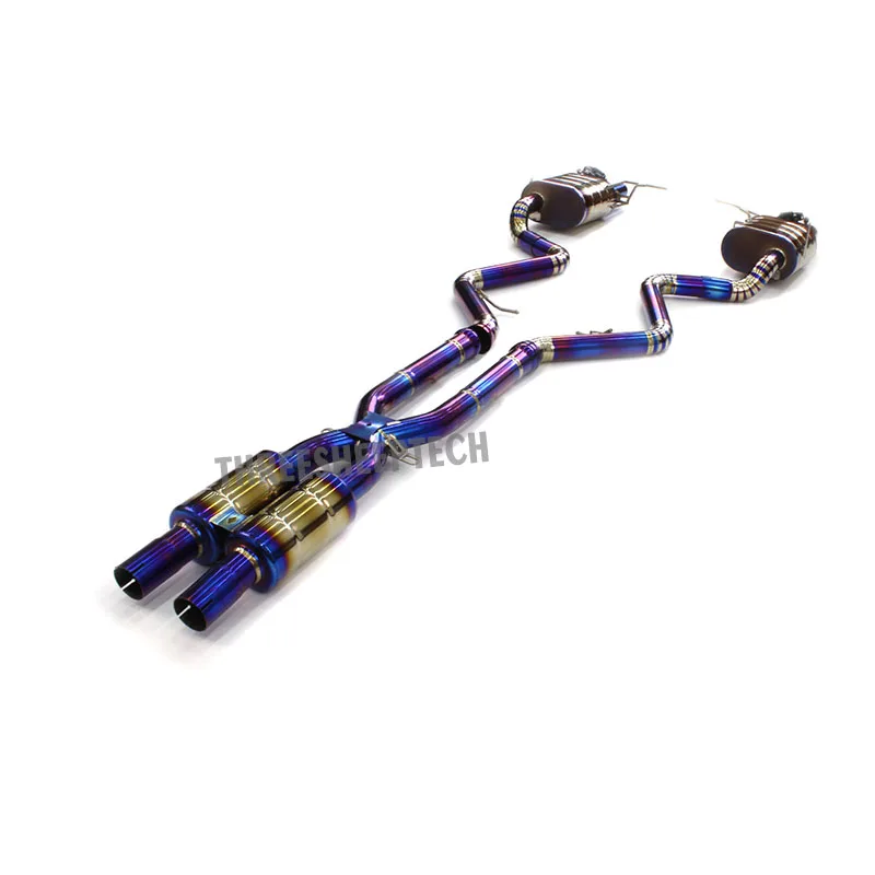 OEM Catback Exhaust For BMW 335i 335 N54 E90 E92 Titanium alloy Exhaust Pipe Escape High Performance Exhaust valve control Pipe