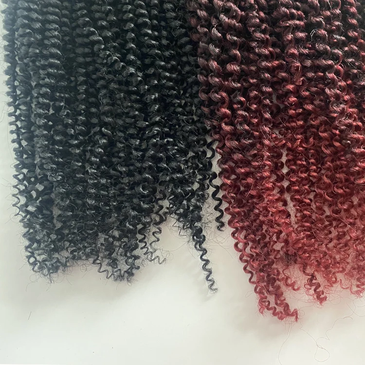 8 Inch Short Passion Twist Hair Kinky Curly Crochet Hair for Black Women Curly Braiding Hair