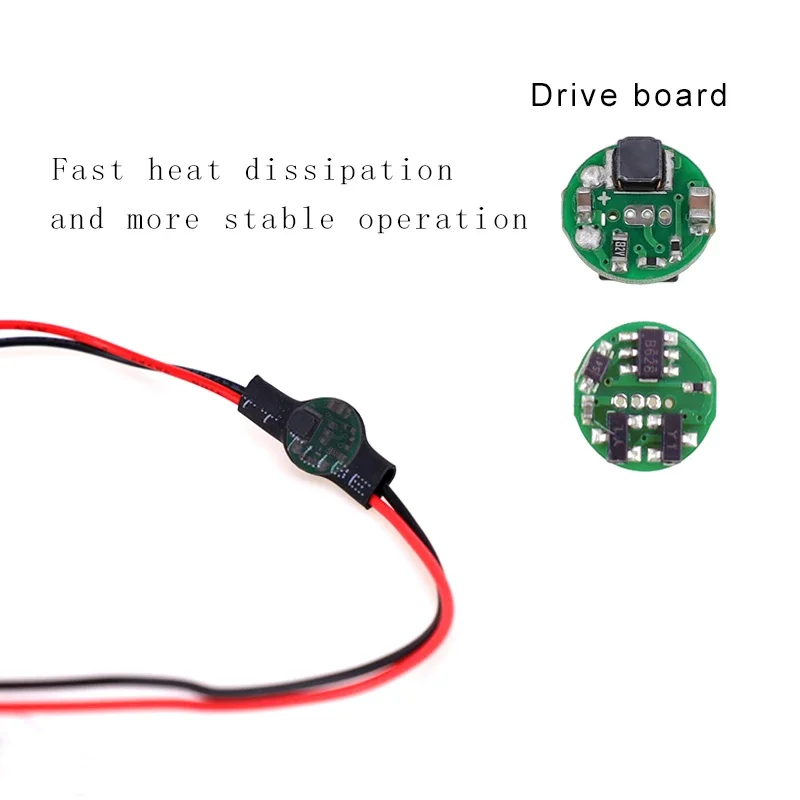 635nm 100mW Red Single Point Laser Module Lawn Lights Stage Lights Laser Installation Accessories Dot Laser Light 2.1-2.2V