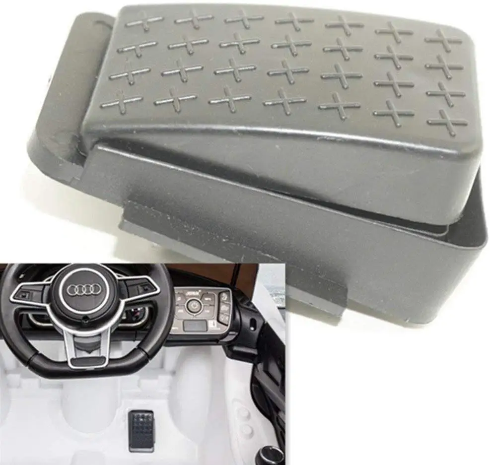 6volt 12volt Accelerator Foot Pedal Reset-Control Switch ,for Kids Ride On cars,Electric car Black 6-pin Socket Replacement Part