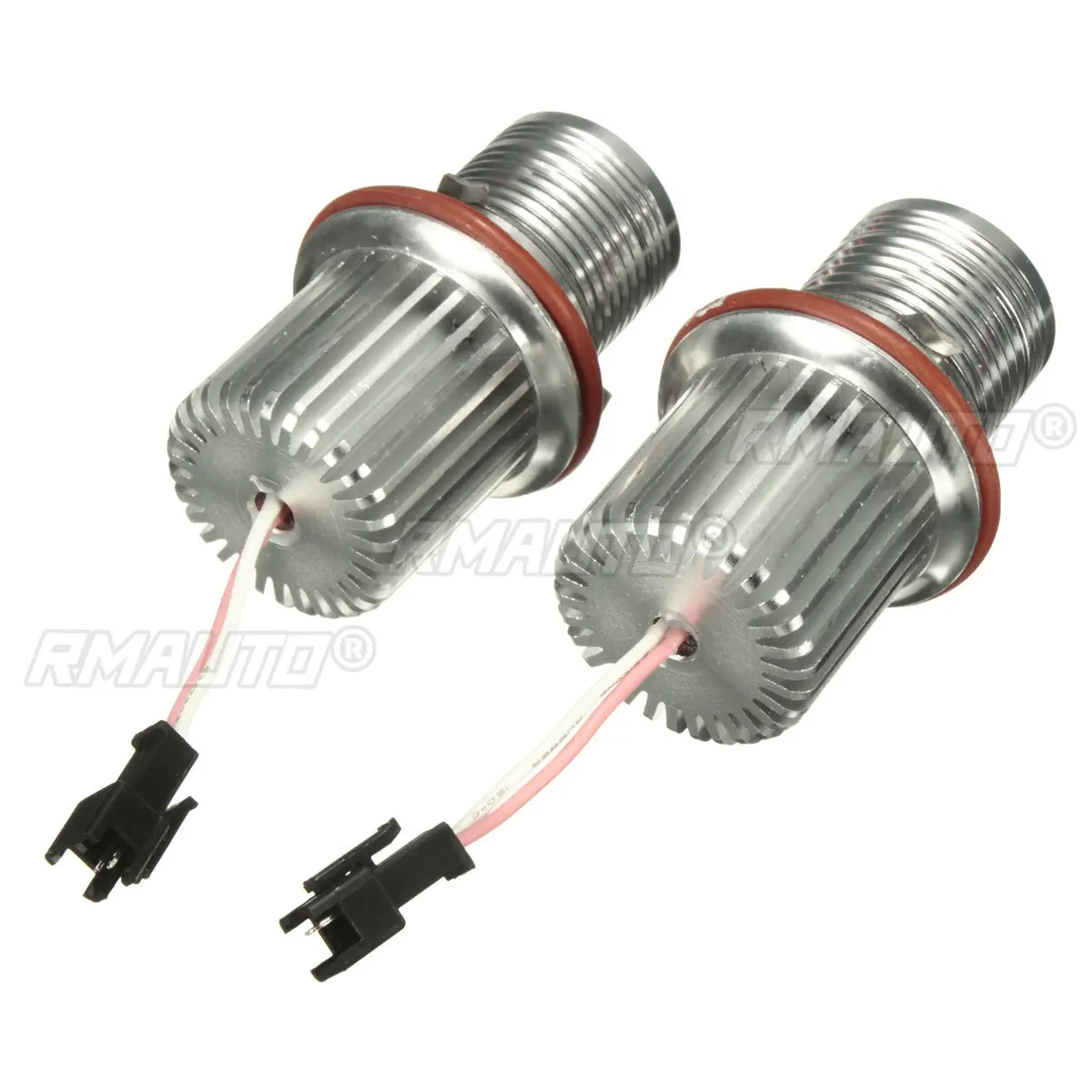 2X 40W H8 Car LED Angel Eyes Marker Light Bulb Halo Ring Lamp 63126916097 For BMW E39 E60 E61 E63 E64 E65 E66 E83 X3 E53 X5 E87