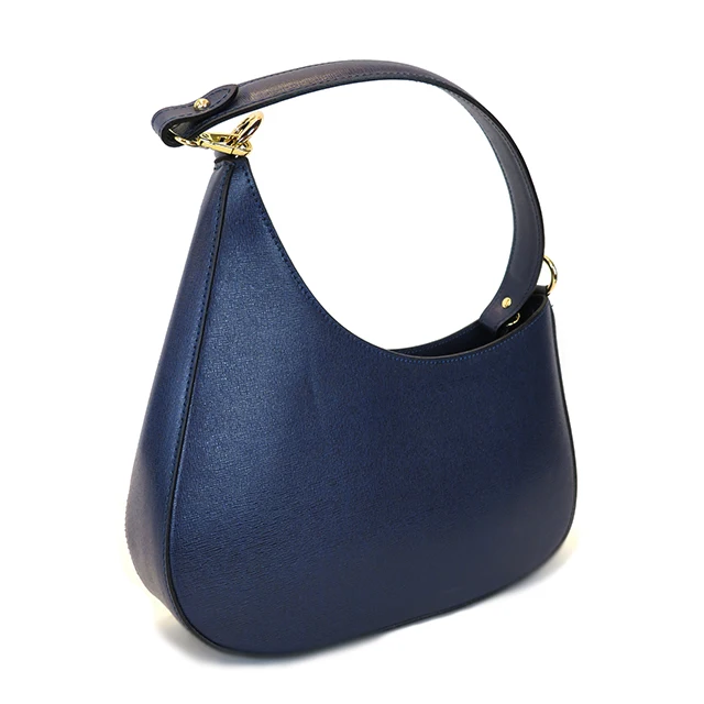 Good Quality Fashion And Unique Design Elegant Top Handle Genuine Leather Bag Handmade In Italy For Sale