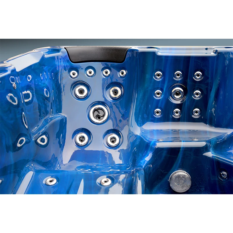 Sunrans hot sale 7 persons balboa whirlpool massage bathtub spa hot tub outdoor