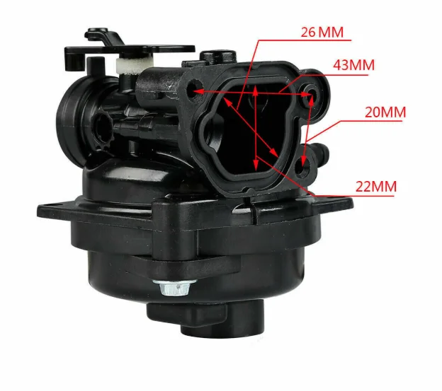 Carburetor Fits For Briggs& Stratton 08P502 09P602 125cc Push Mower 300E 450E 799583