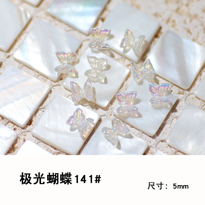 2024 Aurora bow camellia bear acrylic resin nail accessories 3d Nail Art Charm Food Candy Nail Art decoration Charm Jewelry
