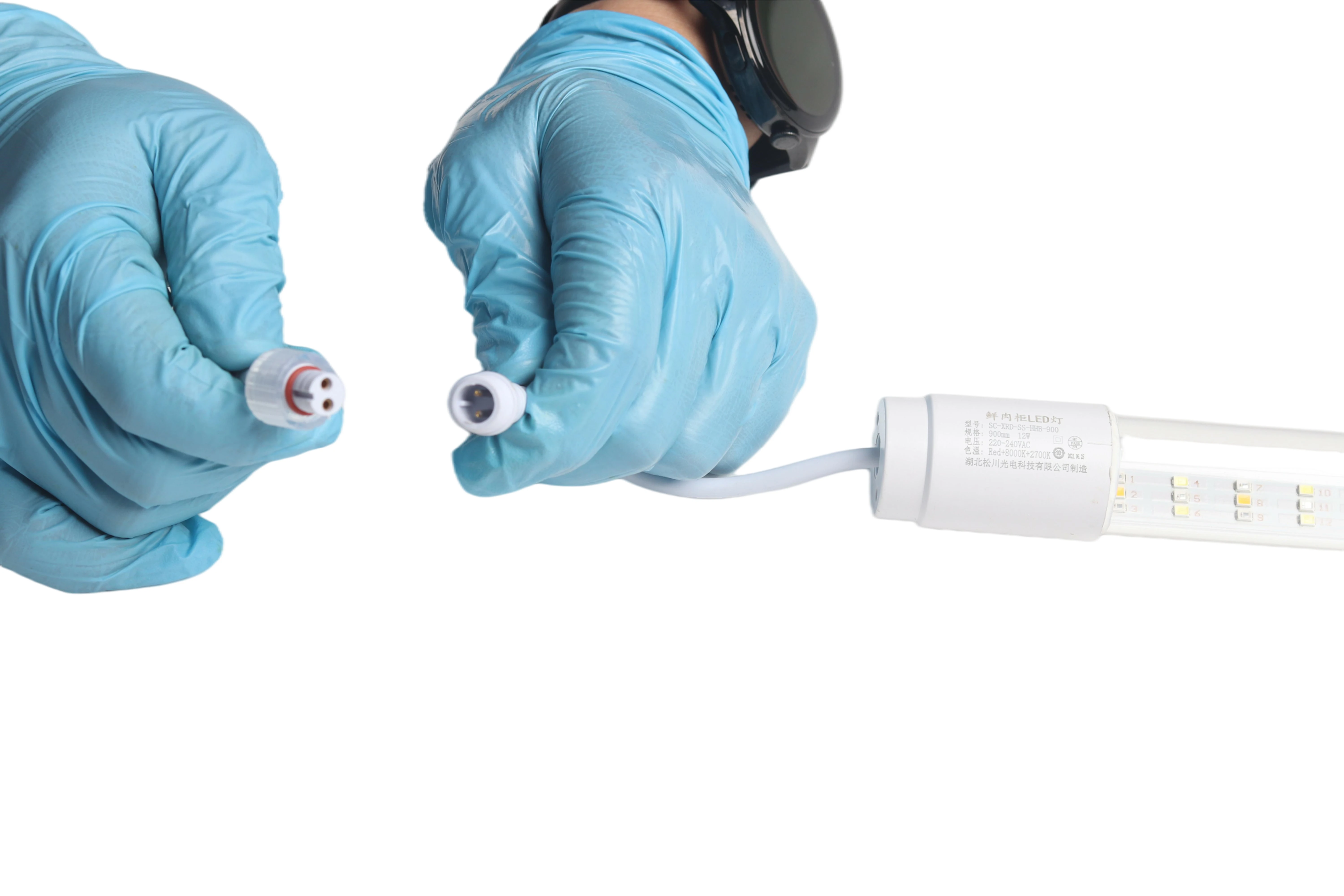 Fresh Meat T8 Retail Commercial Cooler Led Light Refrigerator T8 Led Light