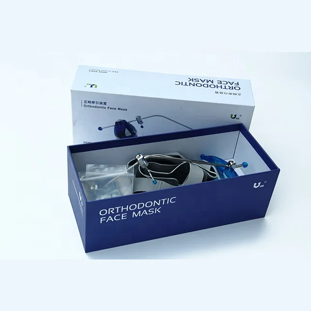 Dental products silicone protect adjustable forward pull headgear for face mask