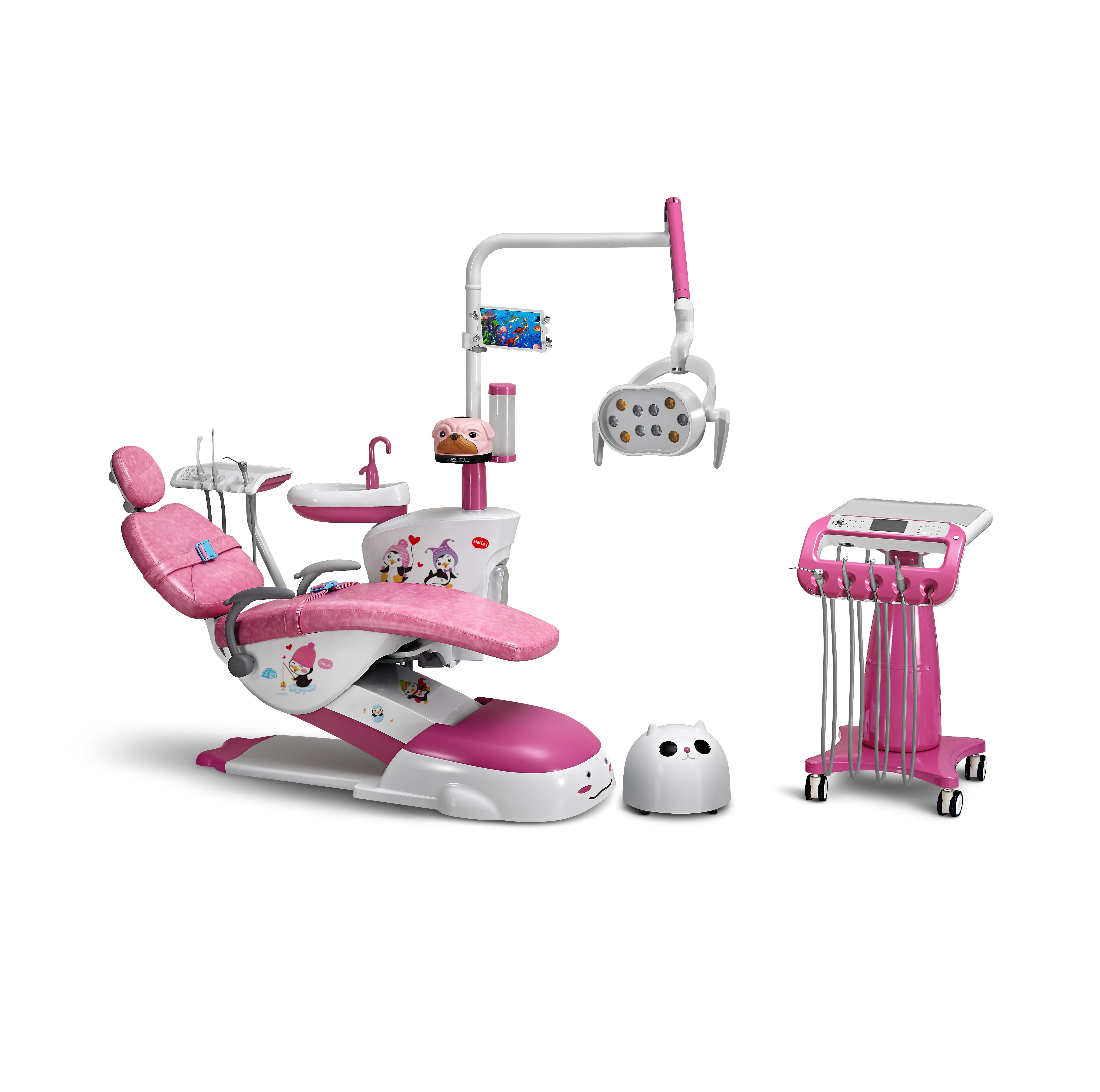 Manufacturer New Model Full Set Integral Children Dental Unit Chair Children Dental Chair with CE Approval
