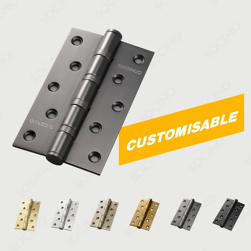 High Quality Best Hardware Accessories Modern Style 201 Stainless Steel SS Door Hinge For wooden door