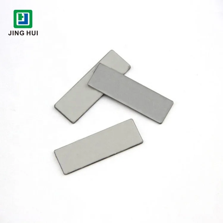 Adhesive Engraved Stainless Steel Blank Logo Plate