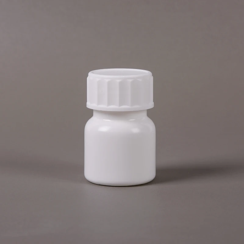 35ML Plastic Pill Bottles Hdpe Dispensing  Small Capacity Portable Prescription Bottle