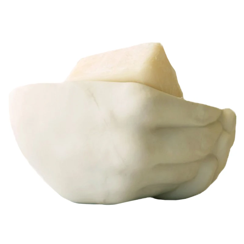 Под заказ фарфоровая мыльница в форме руки керамическая винтажная столешница для душа