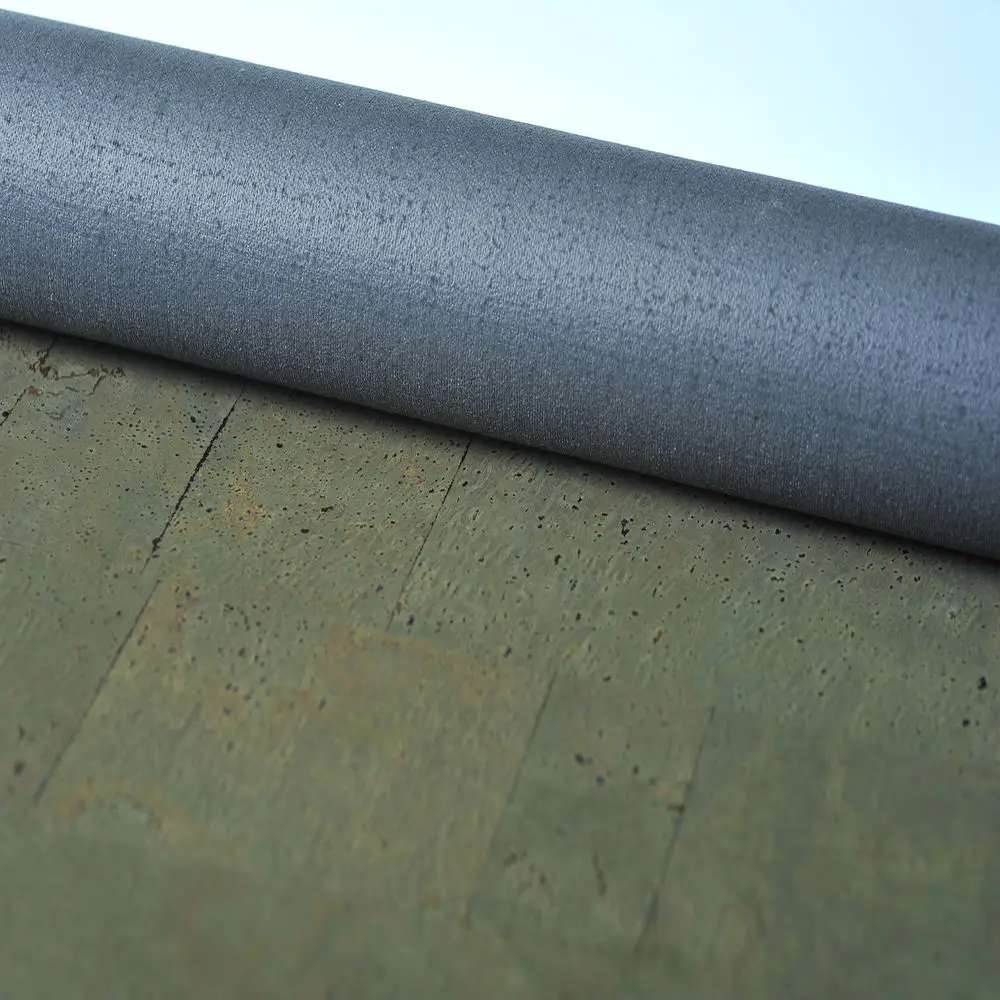 Hot Selling Dyed Color Natural Cork Fabric Cork Leather Fabric for Handbag Notebooks Bag Shoes Wallpaper