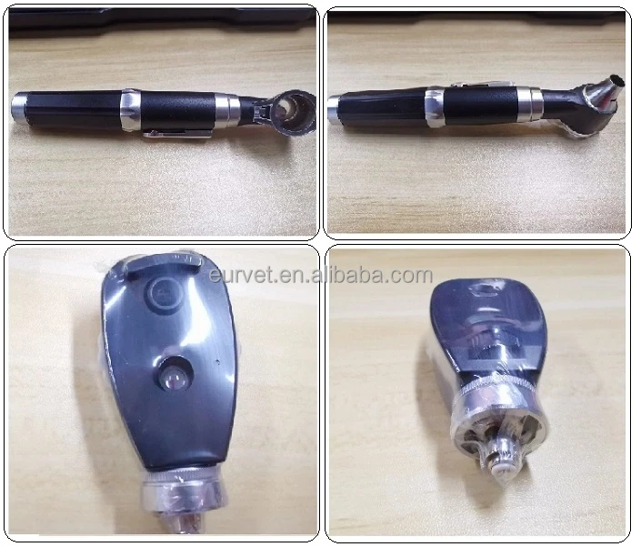 EUR VET 3X Amplify Digital Reusable Medical Veterinary Otoscope Set With Viewing Window & 4 Size Ear Speculums Price
