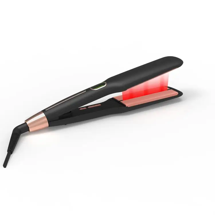 Factory Direct Sale Black Straightening Cream Iconic Lady Merry The Liquid Crystal Display Flat Plate Hair Straightener