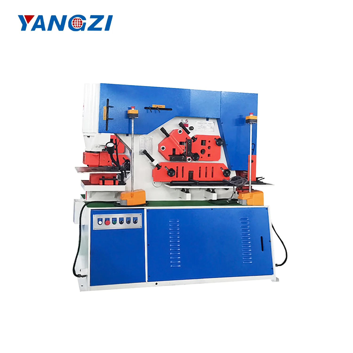 Combined metal ironworker machine hydraulic punching machine
