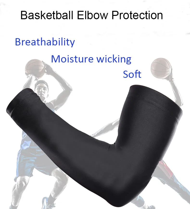 Elastic Protective Compression Elbow Support Brace Pad for Basketball Tennis Sports