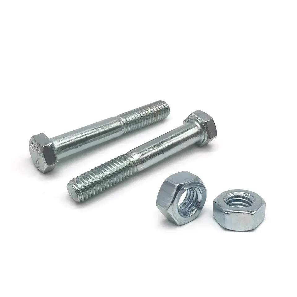 Factory direct sales low price high grade 8.8 hexagonal head bolts can be customized