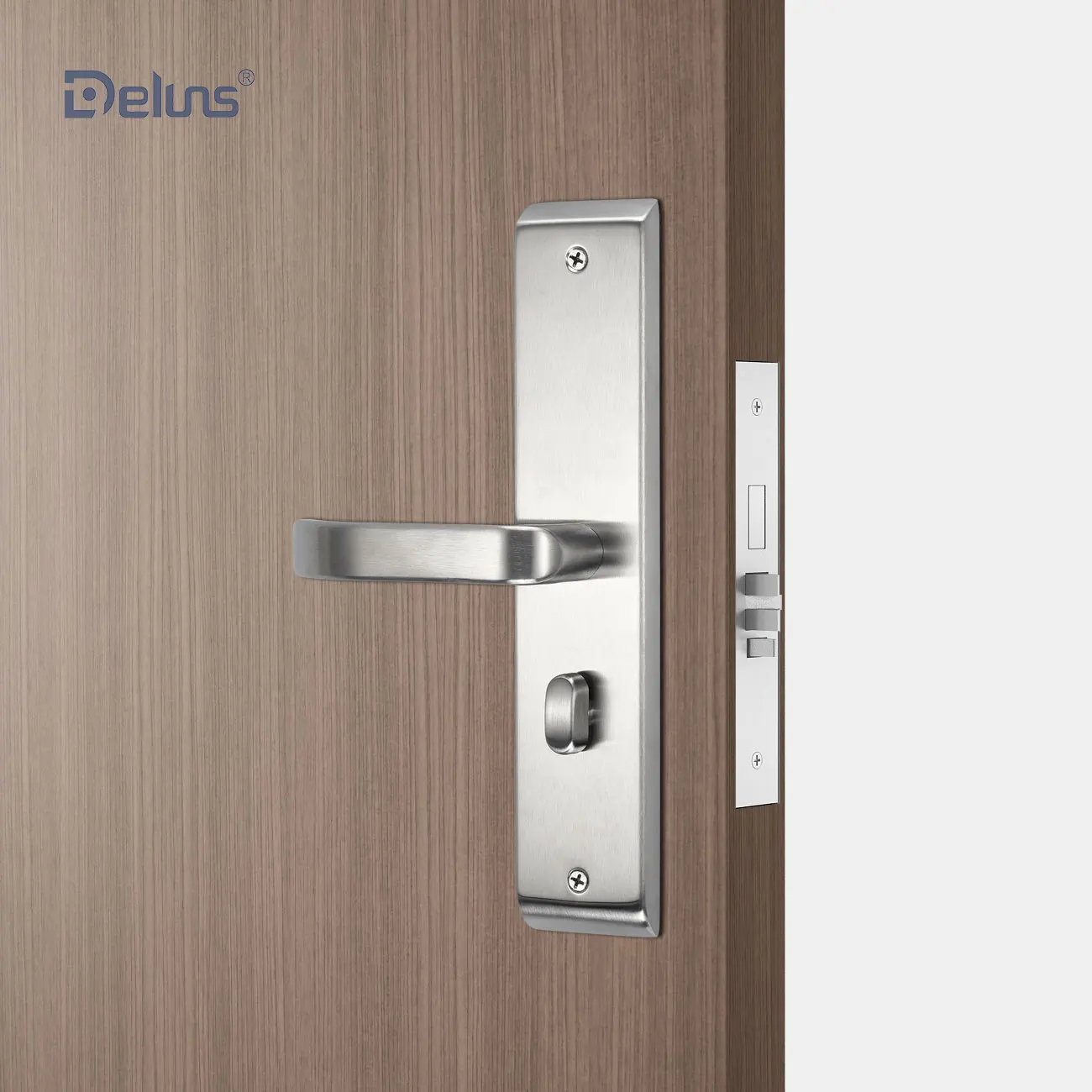 Deluns rfid card wifi hotel lock management system used rf electric online smart security door locks for sale