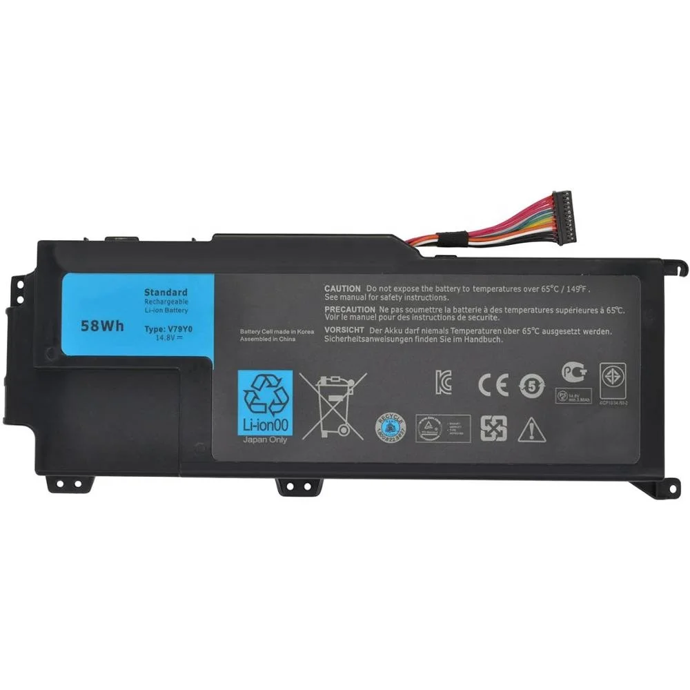 Аккумулятор V79Y0 14 8 в 58 Вт/ч для Dell XPS 14Z-L412X 14Z-L412Z Series V79YO YMYF6 0YMYF6 Оригинальная Аккумуляторная