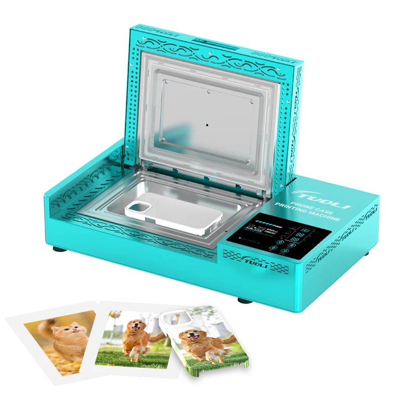 TuoLi Cheapest Price Small Size Portable Cell Cover dye sublimation Printer TPU Phone Case Design Printing Machine for Sale