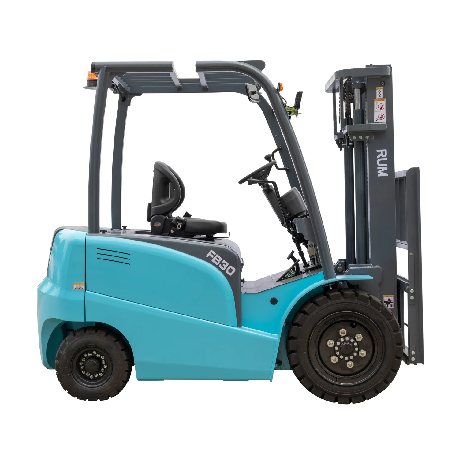 China Manufacturer 2.5/3t/Ton 2500kg 3000kg with Side Shift and Solid Tyres Counterbalance Mini Electric Forklift Price for New